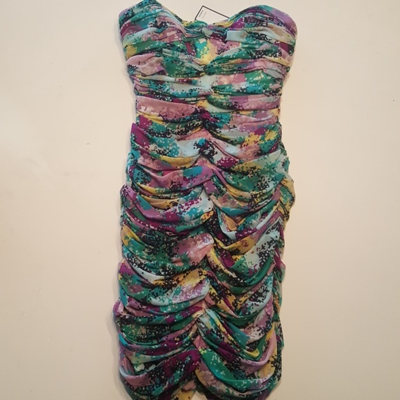 BcbgMaxazria Strapless Mini Dress - Picture 5 of 8